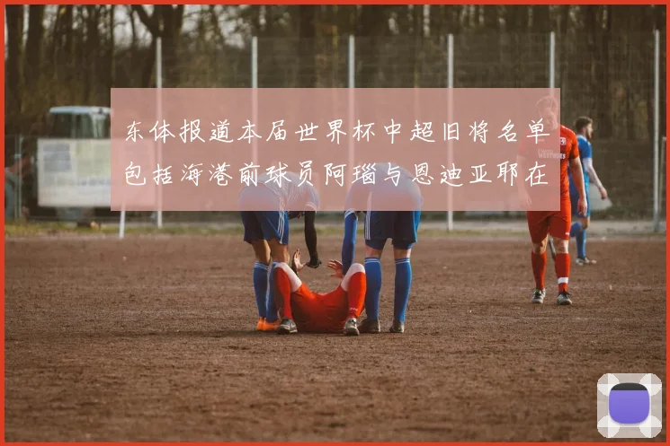 东体报道本届世界杯中超旧将名单包括海港前球员阿瑙与恩迪亚耶在内的10位球员